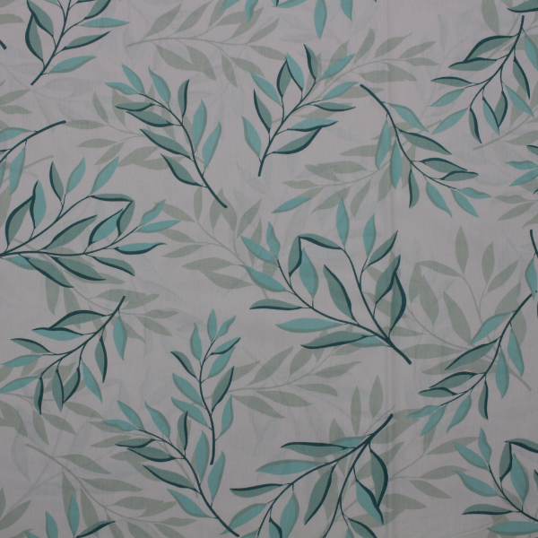 Percal Folhas Verdes