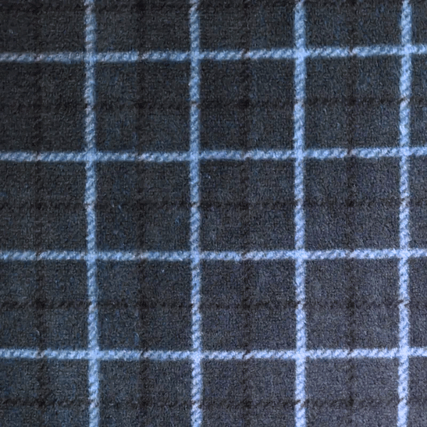 Fleece Xadrez Urbano Azul Marinho