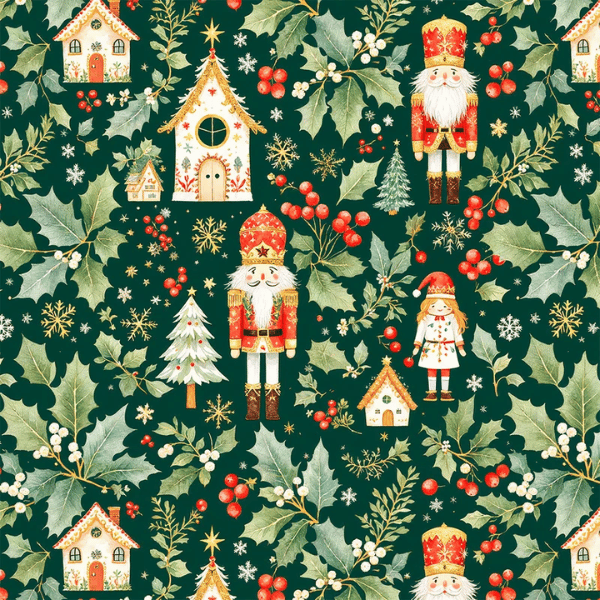 Tricoline Natal Quebra-Nozes