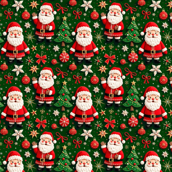 Tricoline Digital Natal Papai Noel