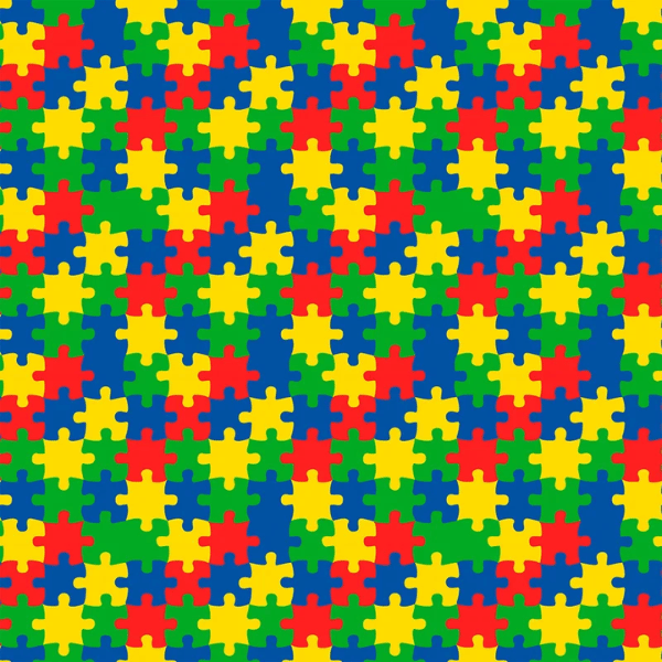 Tricoline Quebra Cabeça Colorido