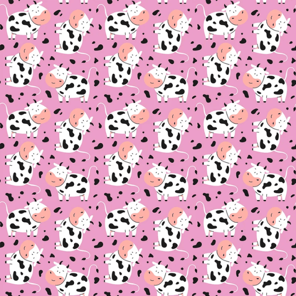 Tricoline Estampado Vaquinhas