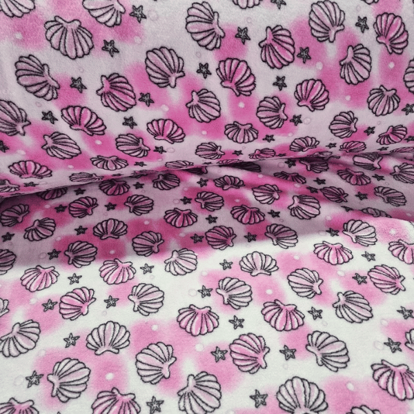 Fleece Estampado Conchas