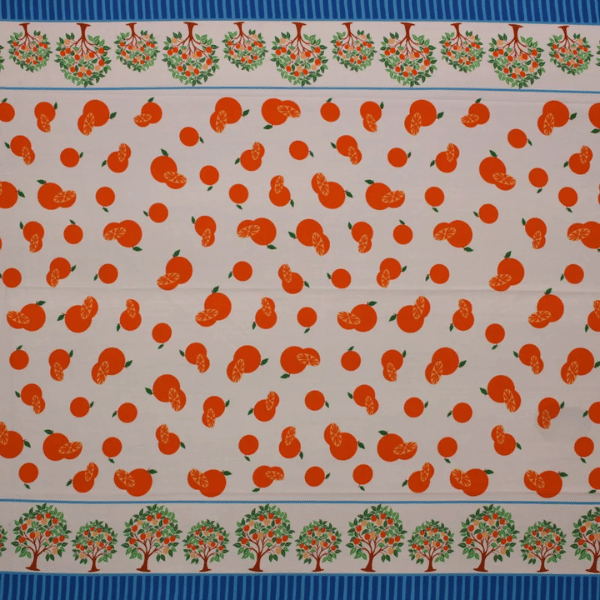 Oxford Estampado Laranjeiras