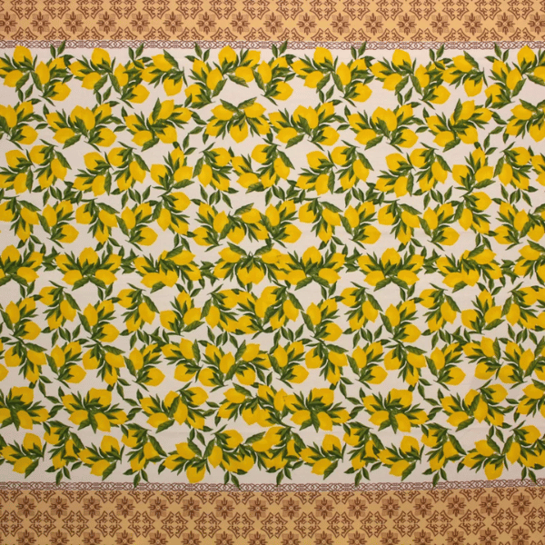 Oxford Estampado Limão Siciliano