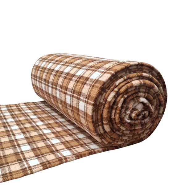 Sherpa Estampado Plush D1 Caramelo