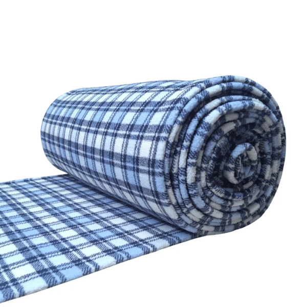 Sherpa Estampado Plush D1 Azul