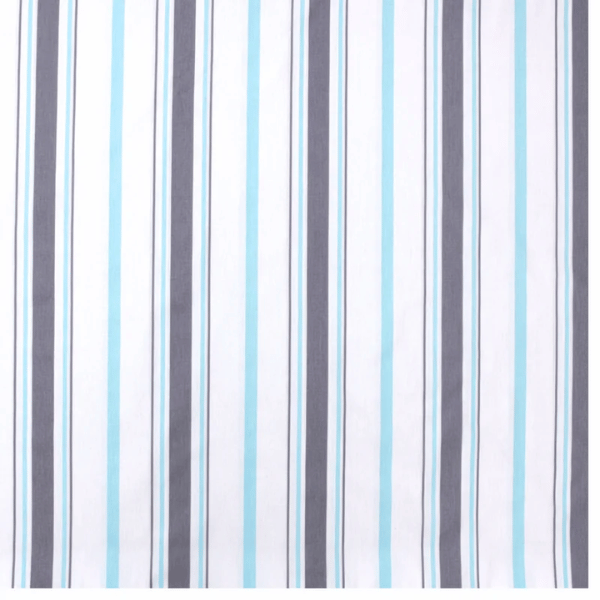 Percal Azul e Branco 100% Algodão 150 Fios - 2,48 de Largura