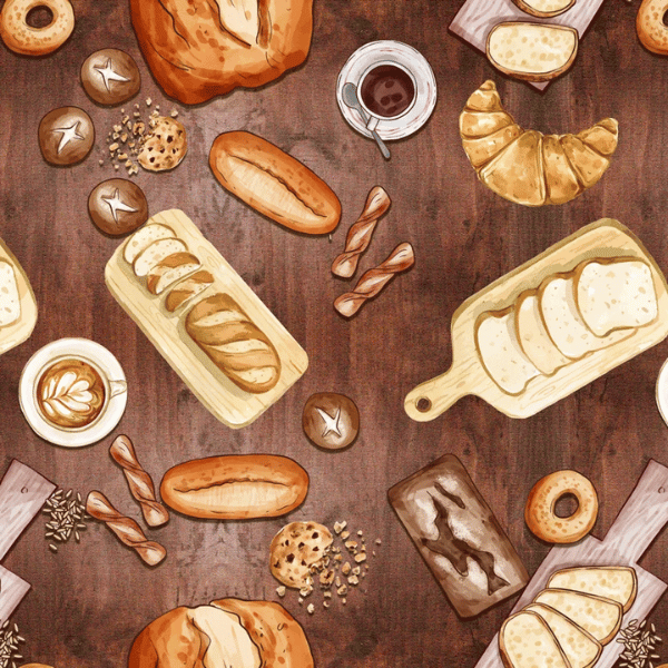 Tricoline Digital Café & Pães Artesanais - Meio Metro ( 50cm x 150cm)